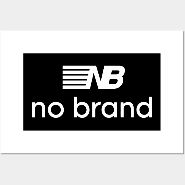 No brand design Wall Art by Mordelart